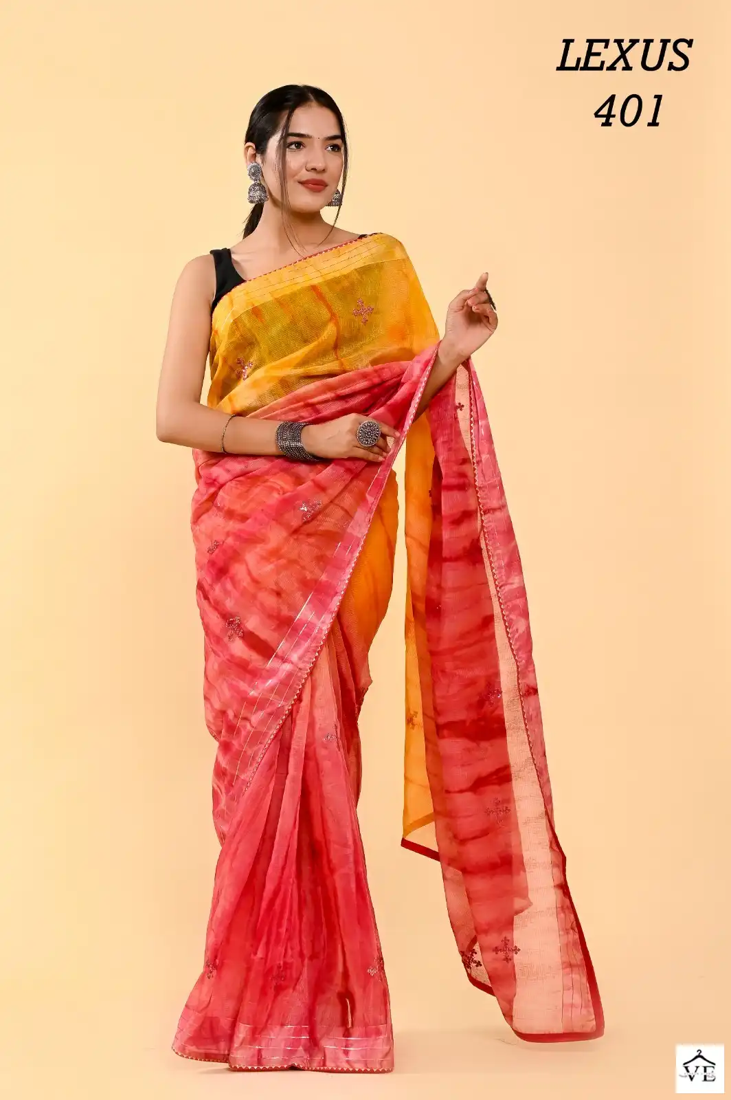 Vardan Ethnic Lexus Cotton Wholesale Sarees Catalog — Wholesale Sarees, MPA wholesale from Surat - Gallery Image 3