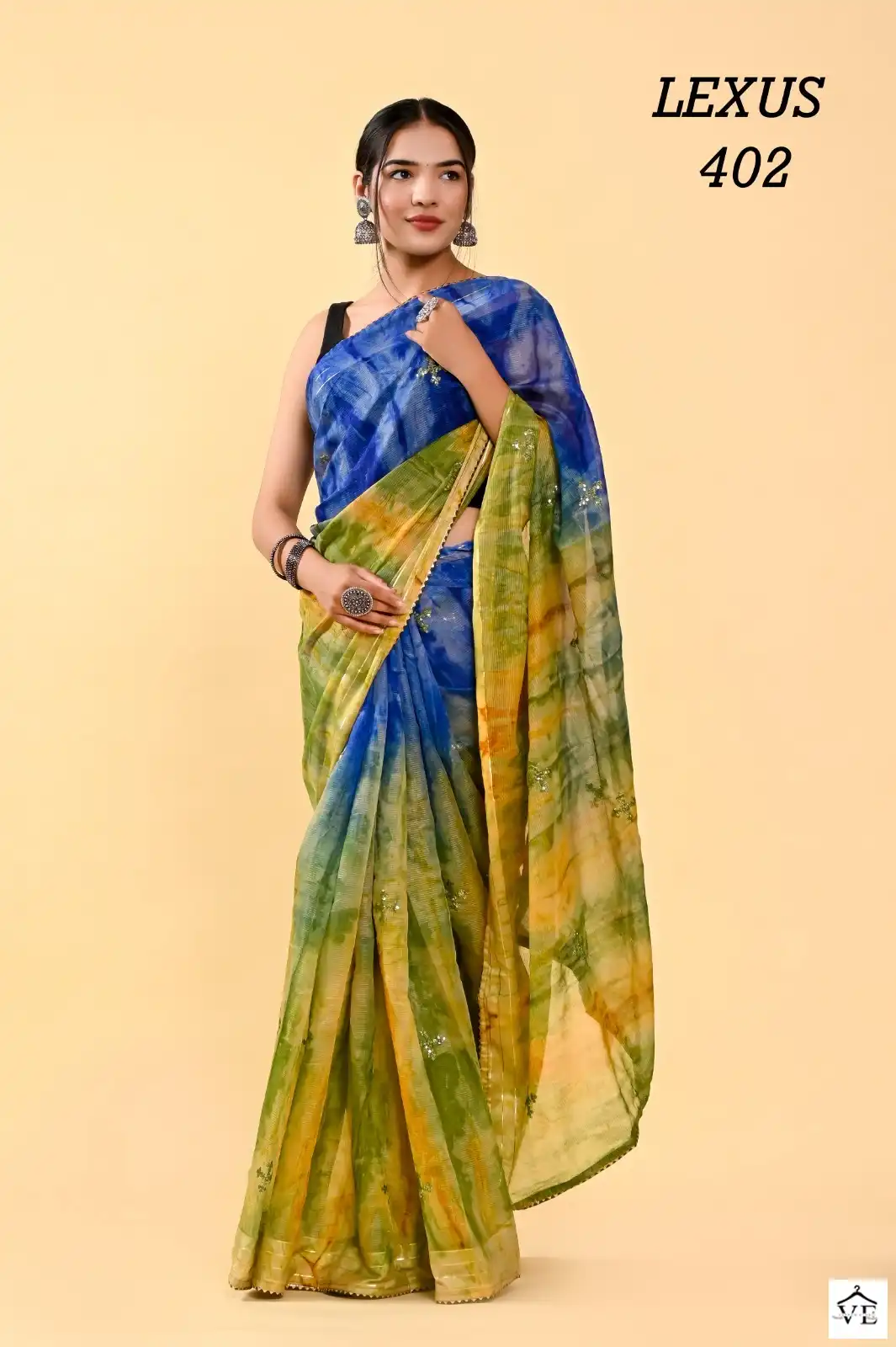 Vardan Ethnic Lexus Cotton Wholesale Sarees Catalog — Wholesale Sarees, MPA wholesale from Surat - Gallery Image 4