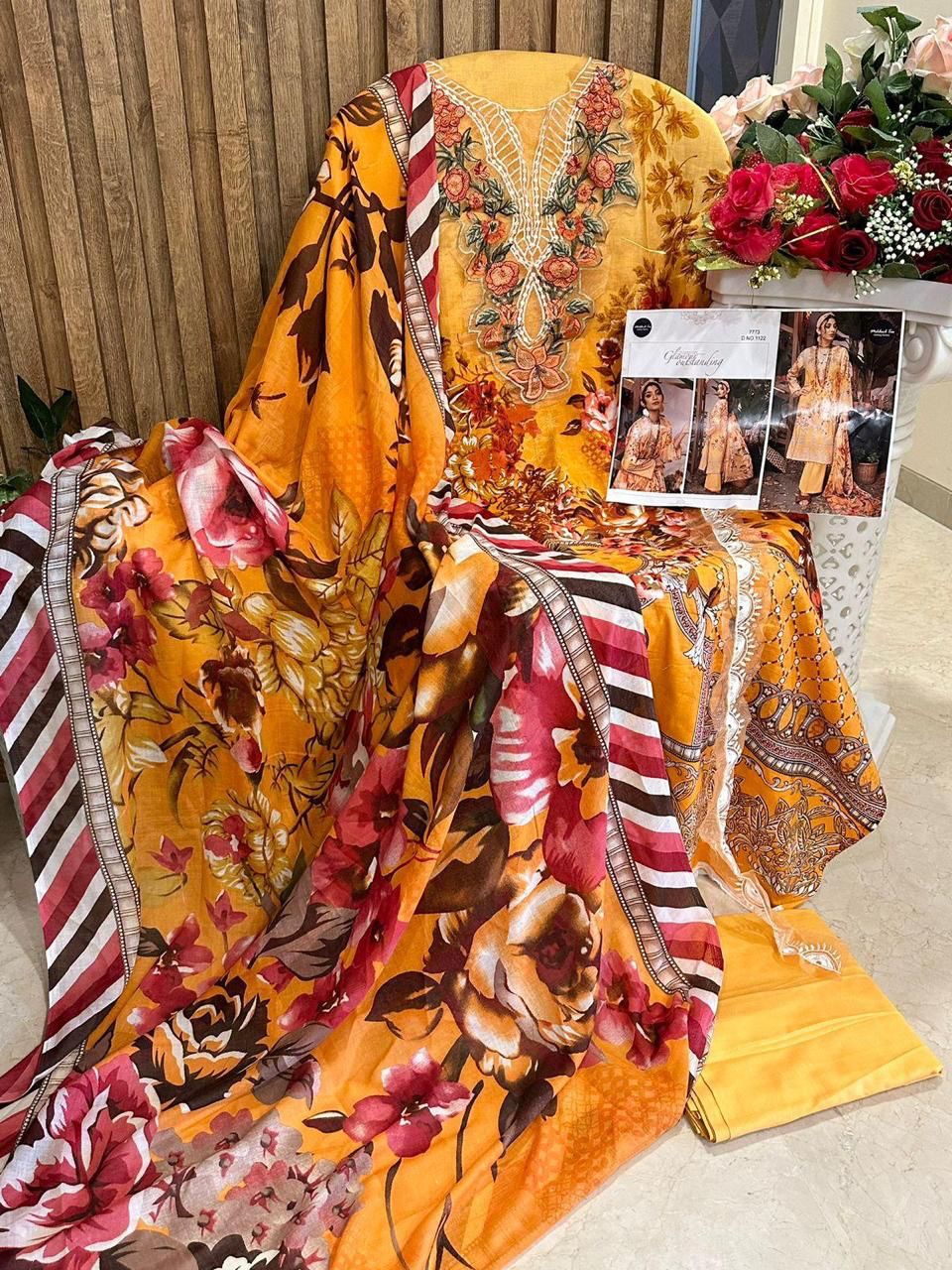 Mehboob Libaas Summer Pure Cotton Print Wholesale Pakistani Salwar Suit Catalog — Wholesale Salwar Suits, MPA wholesale from Surat - Gallery Image 11