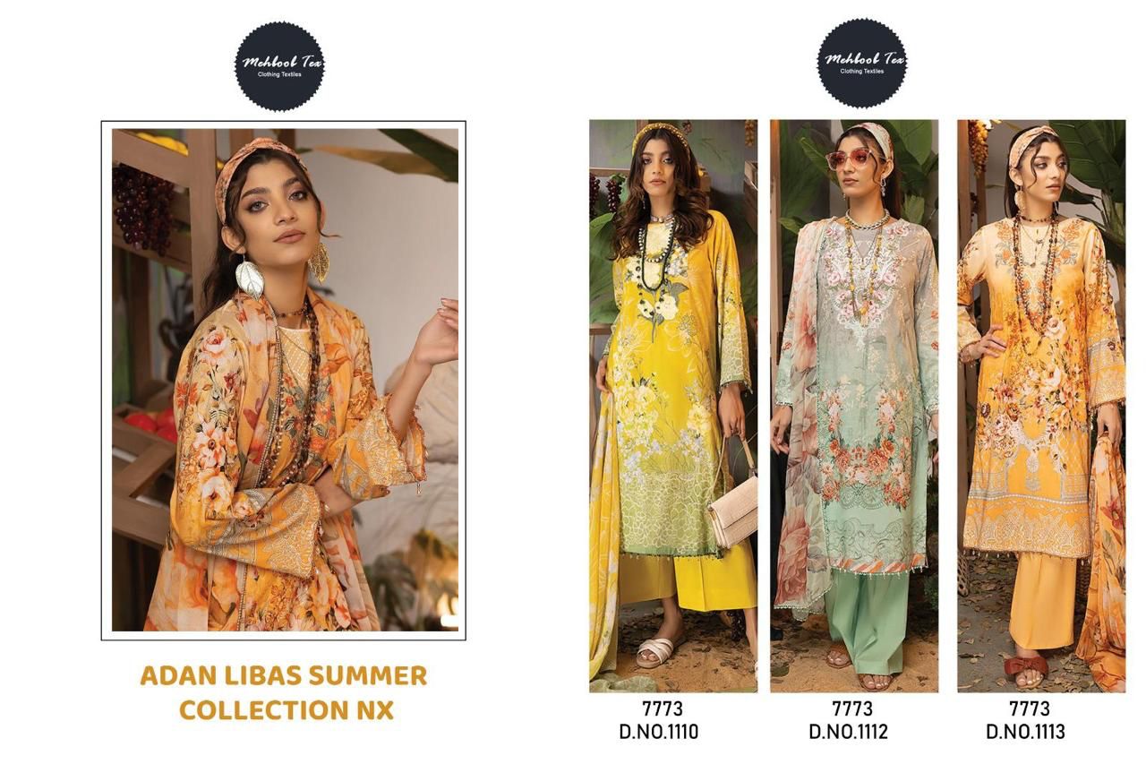 Mehboob Libaas Summer Pure Cotton Print Wholesale Pakistani Salwar Suit Catalog — Wholesale Salwar Suits, MPA wholesale from Surat — view 12