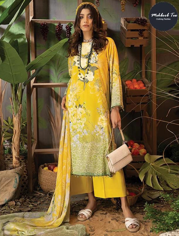 Mehboob Libaas Summer Pure Cotton Print Wholesale Pakistani Salwar Suit Catalog — Wholesale Salwar Suits, MPA wholesale from Surat — view 1