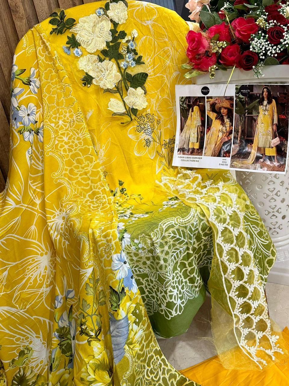 Mehboob Libaas Summer Pure Cotton Print Wholesale Pakistani Salwar Suit Catalog — Wholesale Salwar Suits, MPA wholesale from Surat - Gallery Image 6