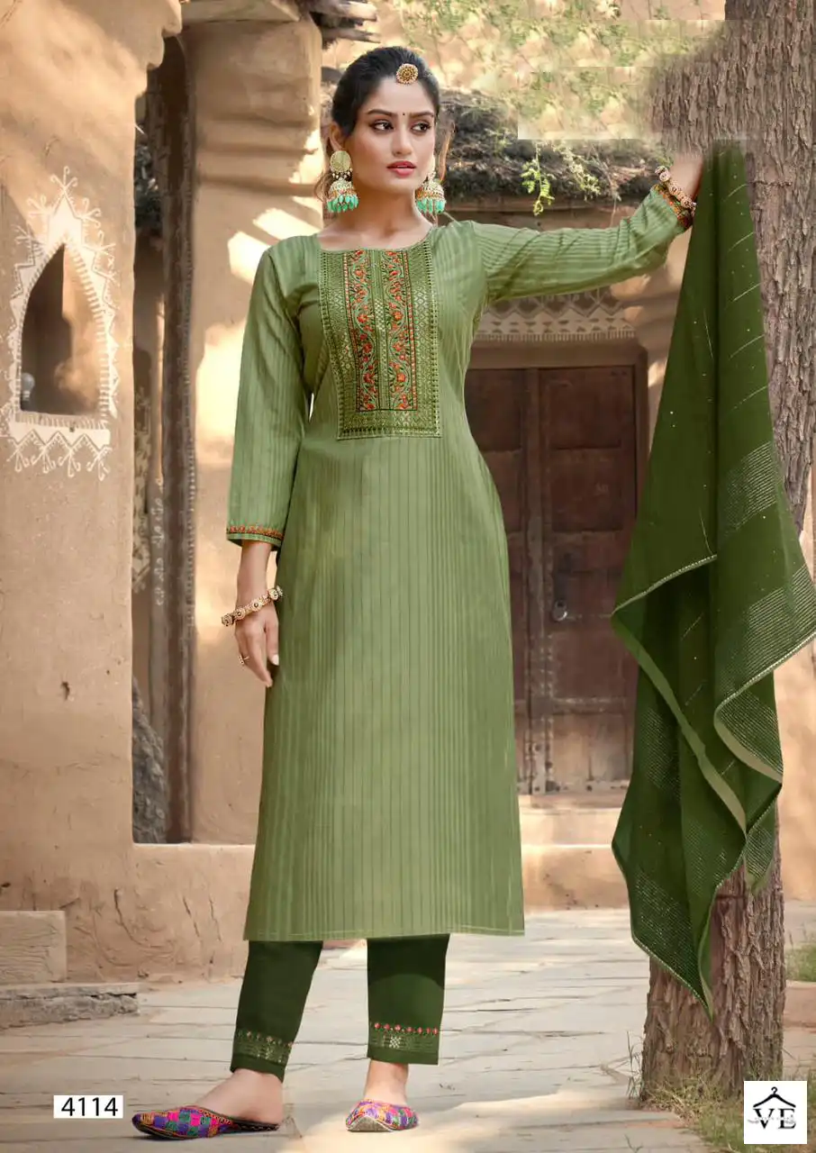 Vardan Ethnic Limelight Vol 2 Lining Silk Wholesale Readymade Salwar Suit Catalog — Wholesale Salwar Suits, MPA wholesale from Surat - Gallery Image 3