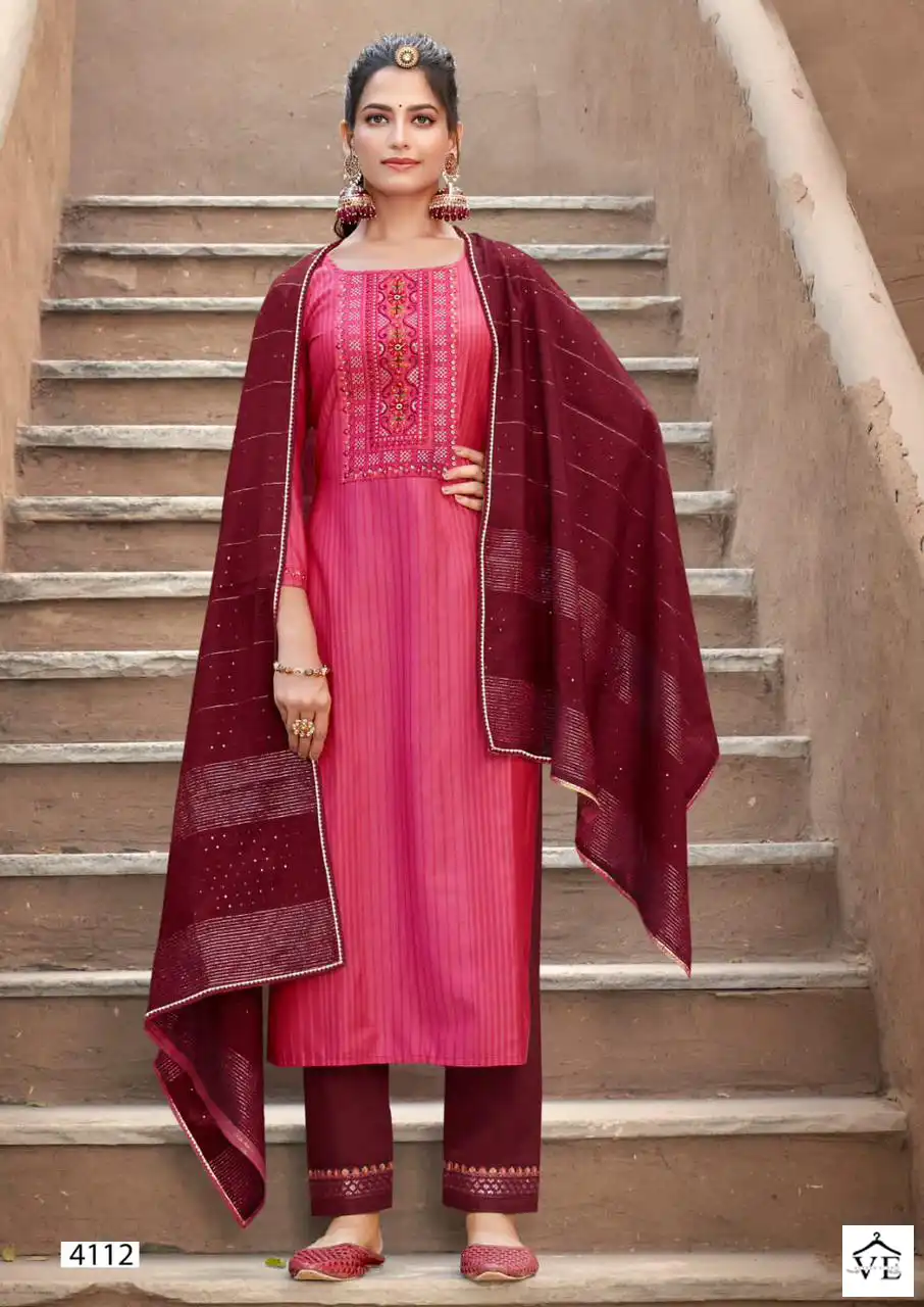 Vardan Ethnic Limelight Vol 2 Lining Silk Wholesale Readymade Salwar Suit Catalog — Wholesale Salwar Suits, MPA wholesale from Surat - Gallery Image 4