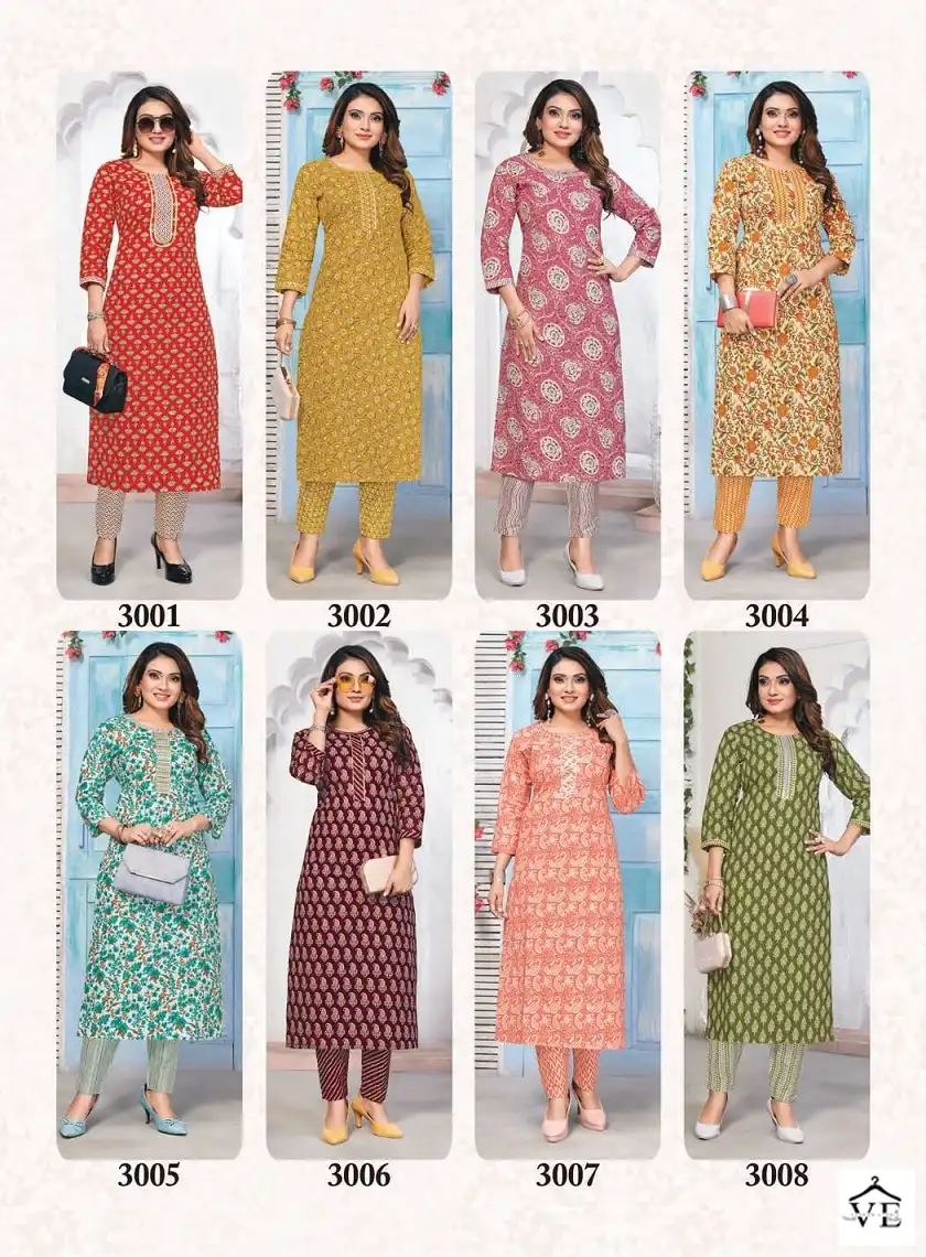 Laado Kavya Jaipuri Vol-3 Pure Cotton Wholesale Top With Pant Catalog — Wholesale Kurtis, MPA wholesale from Surat — view 8