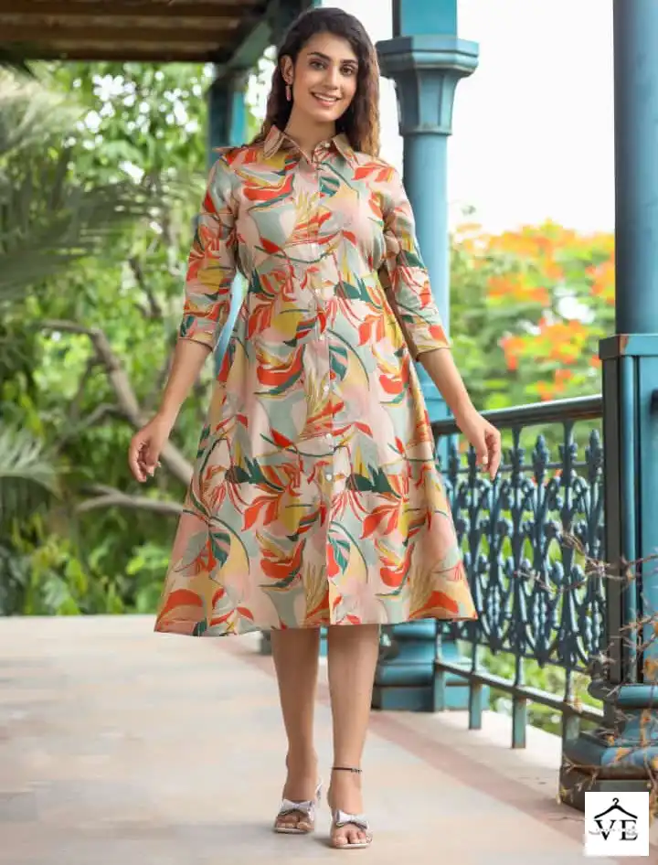 Vardan Ethnic Digital Linen Cotton Wholesale Fancy Kurti Catalog — Wholesale Kurtis, MPA wholesale from Surat — view 1