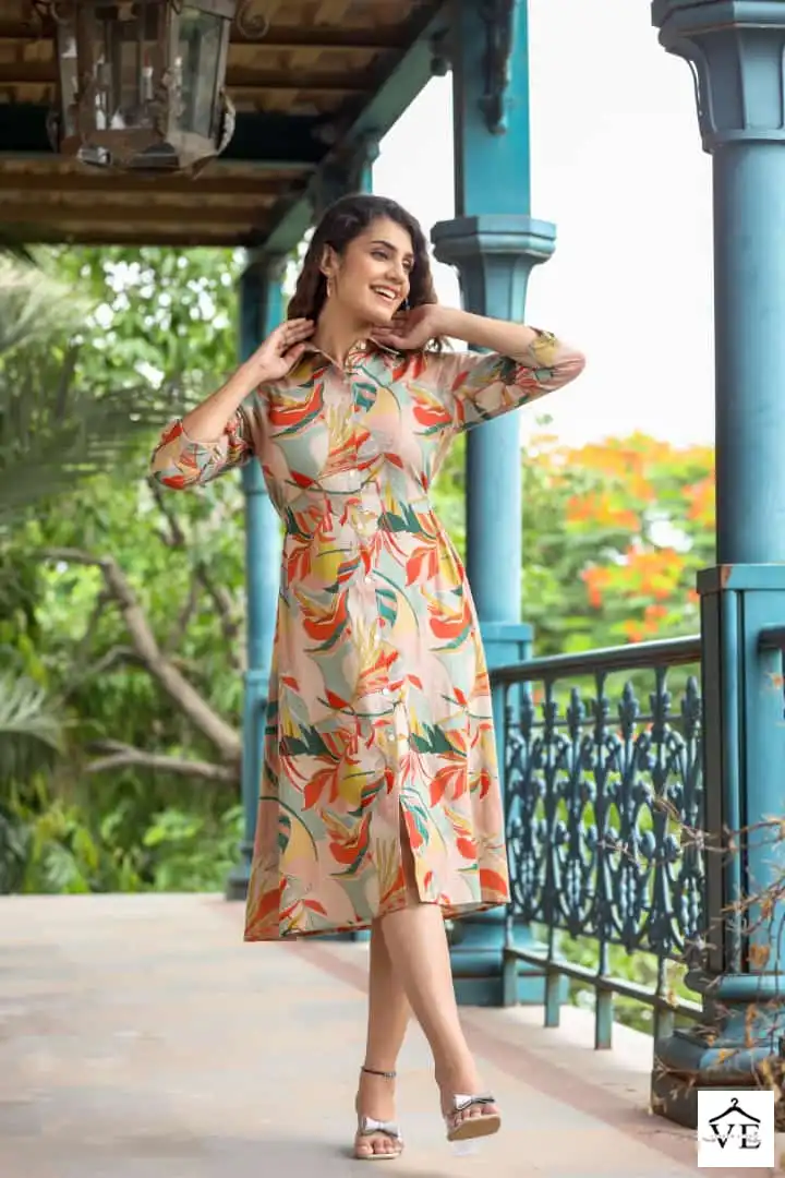 Vardan Ethnic Digital Linen Cotton Wholesale Fancy Kurti Catalog — Wholesale Kurtis, MPA wholesale from Surat - Gallery Image 3