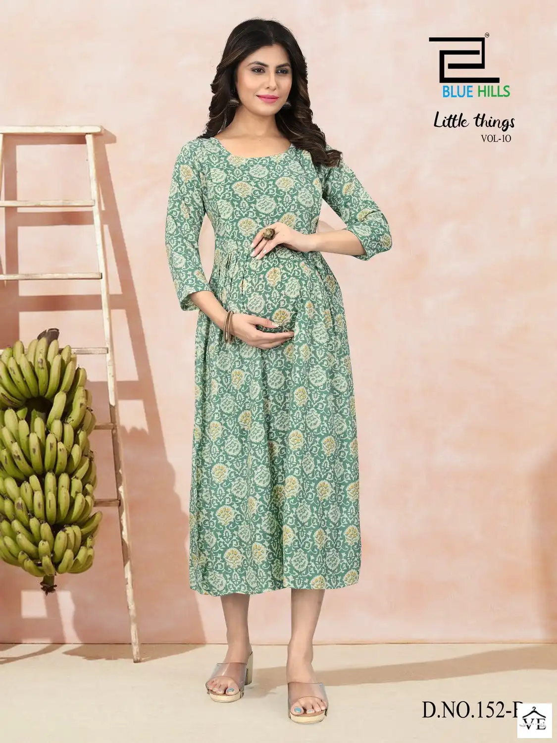 Blue Hills Little Things Vol 10 Rayon Wholesale Feeding Kurti Catalog — Wholesale Kurtis, MPA wholesale from Surat - Gallery Image 3