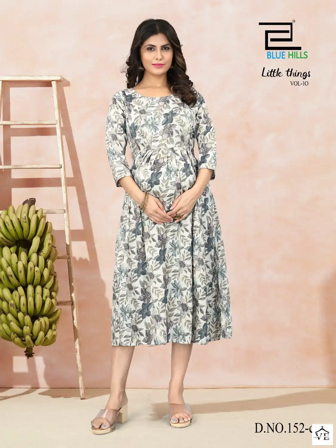 Blue Hills Little Things Vol 10 Rayon Wholesale Feeding Kurti Catalog — Wholesale Kurtis, MPA wholesale from Surat - Gallery Image 4