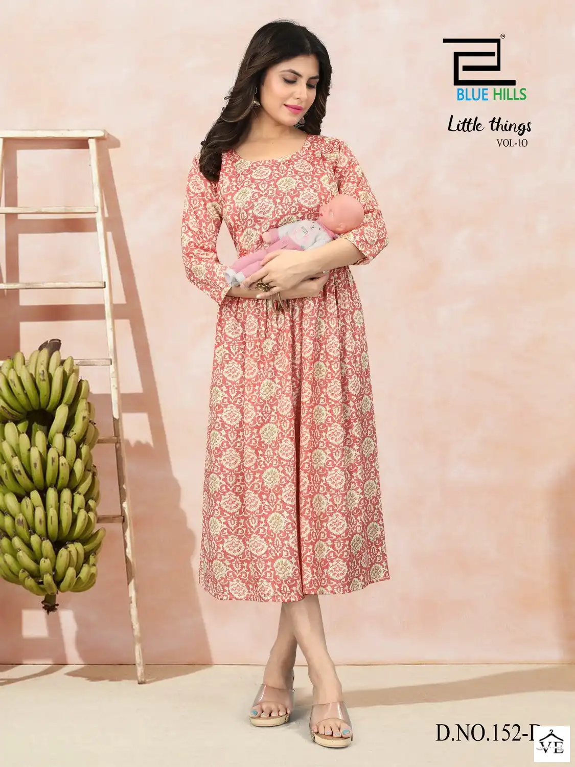 Blue Hills Little Things Vol 10 Rayon Wholesale Feeding Kurti Catalog — Wholesale Kurtis, MPA wholesale from Surat - Gallery Image 5