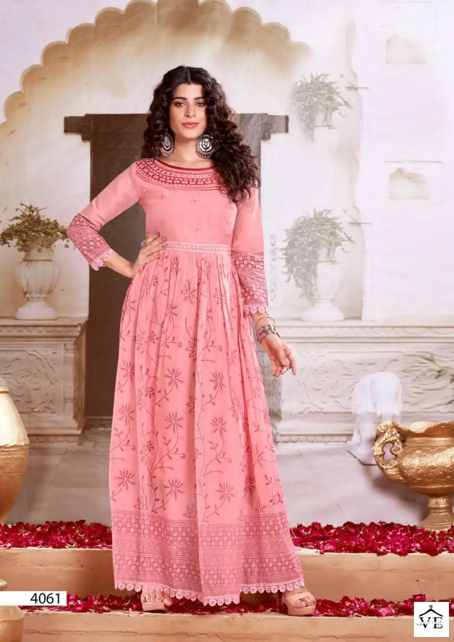 Vardan Ethnic Malaika Pure Cotton Mal Wholesale Designer Gown Catalog — Wholesale Kurtis, MPA wholesale from Surat — view 5