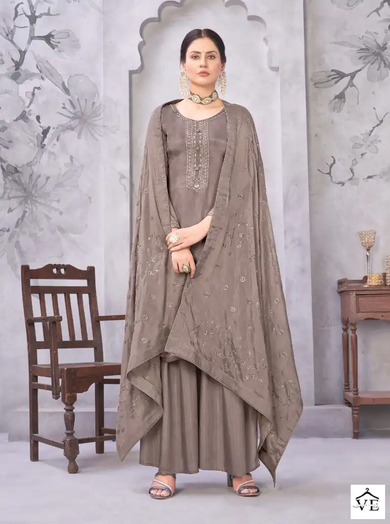 Jhansi Mamta Pure Muslin Wholesale Salwar Suit Catalog — Wholesale Salwar Suits, MPA wholesale from Surat - Gallery Image 6