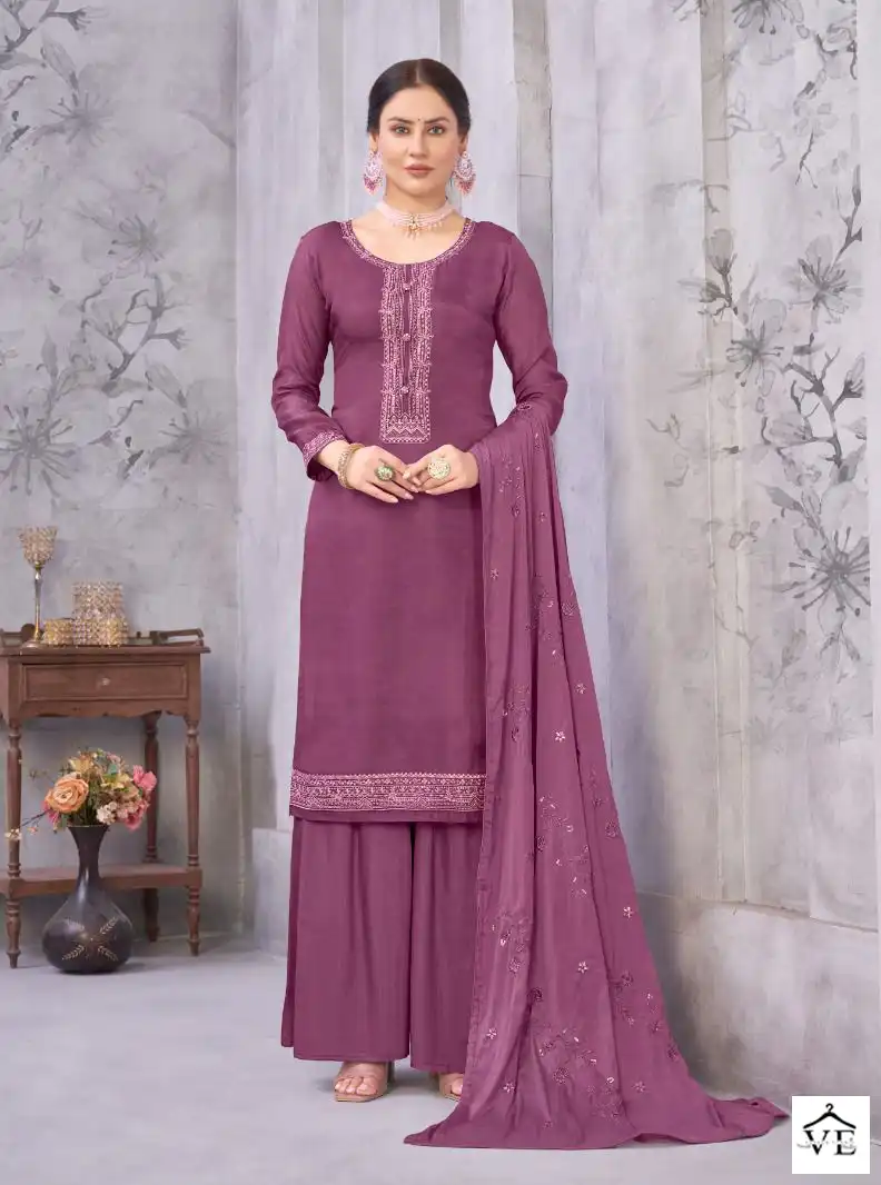 Jhansi Mamta Pure Muslin Wholesale Salwar Suit Catalog — Wholesale Salwar Suits, MPA wholesale from Surat - Gallery Image 3