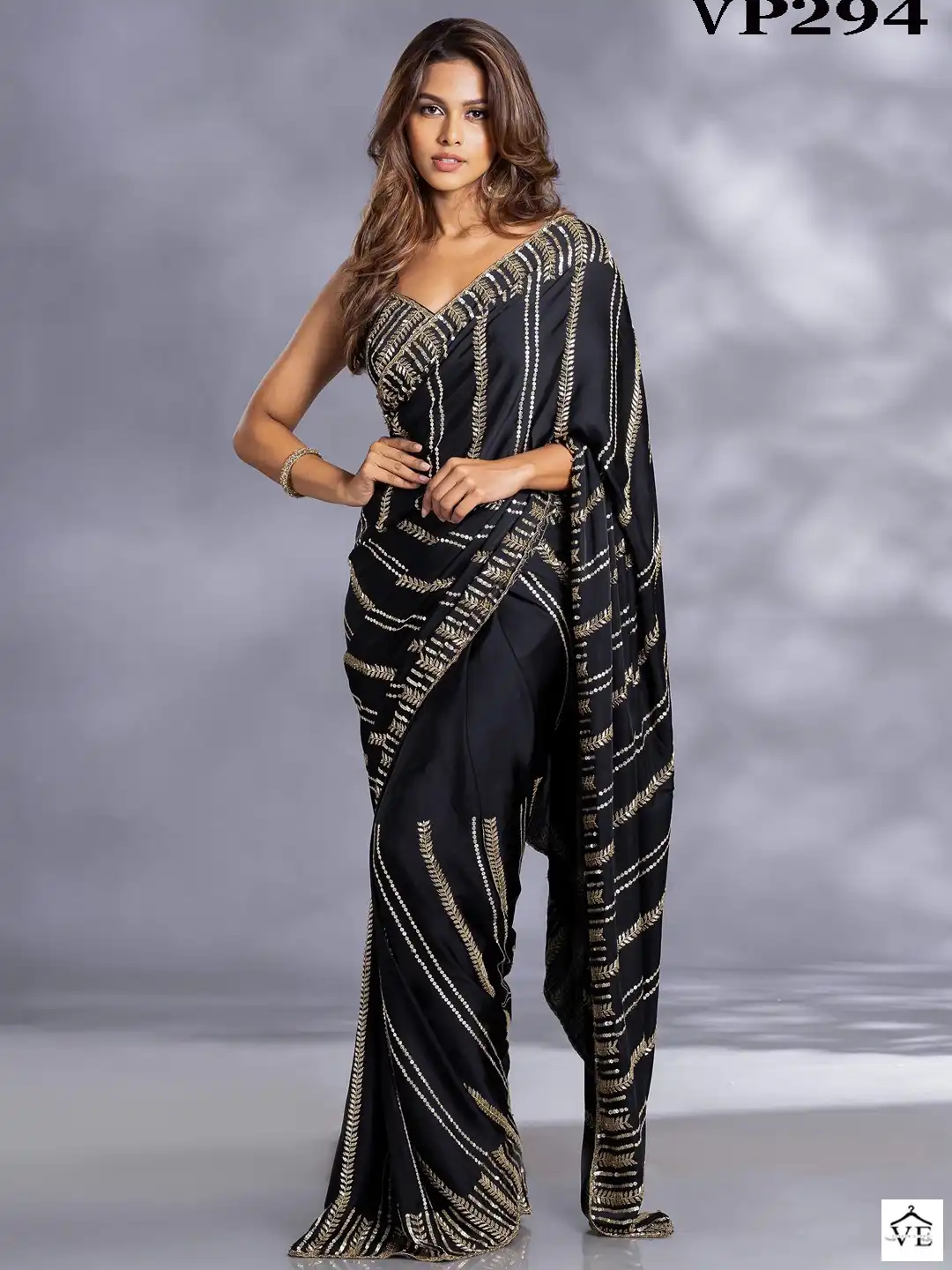 Vardan Ethnic Manasvi Heavy Georgette Wholesale Saree — Wholesale Sarees, MPA wholesale from Surat — view 1