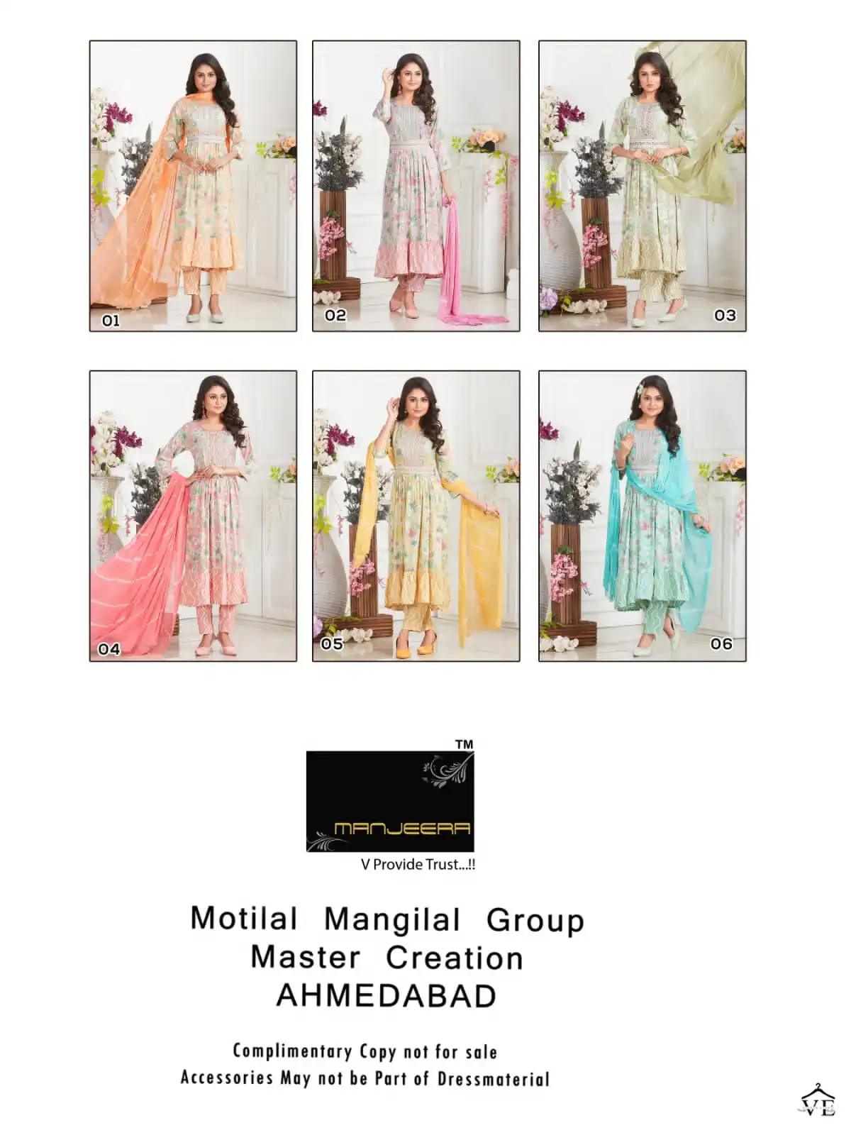 Manjeera Babes Capsule Print Wholesale Readymade Salwar Suit Catalog — Wholesale Salwar Suits, MPA wholesale from Surat — view 7