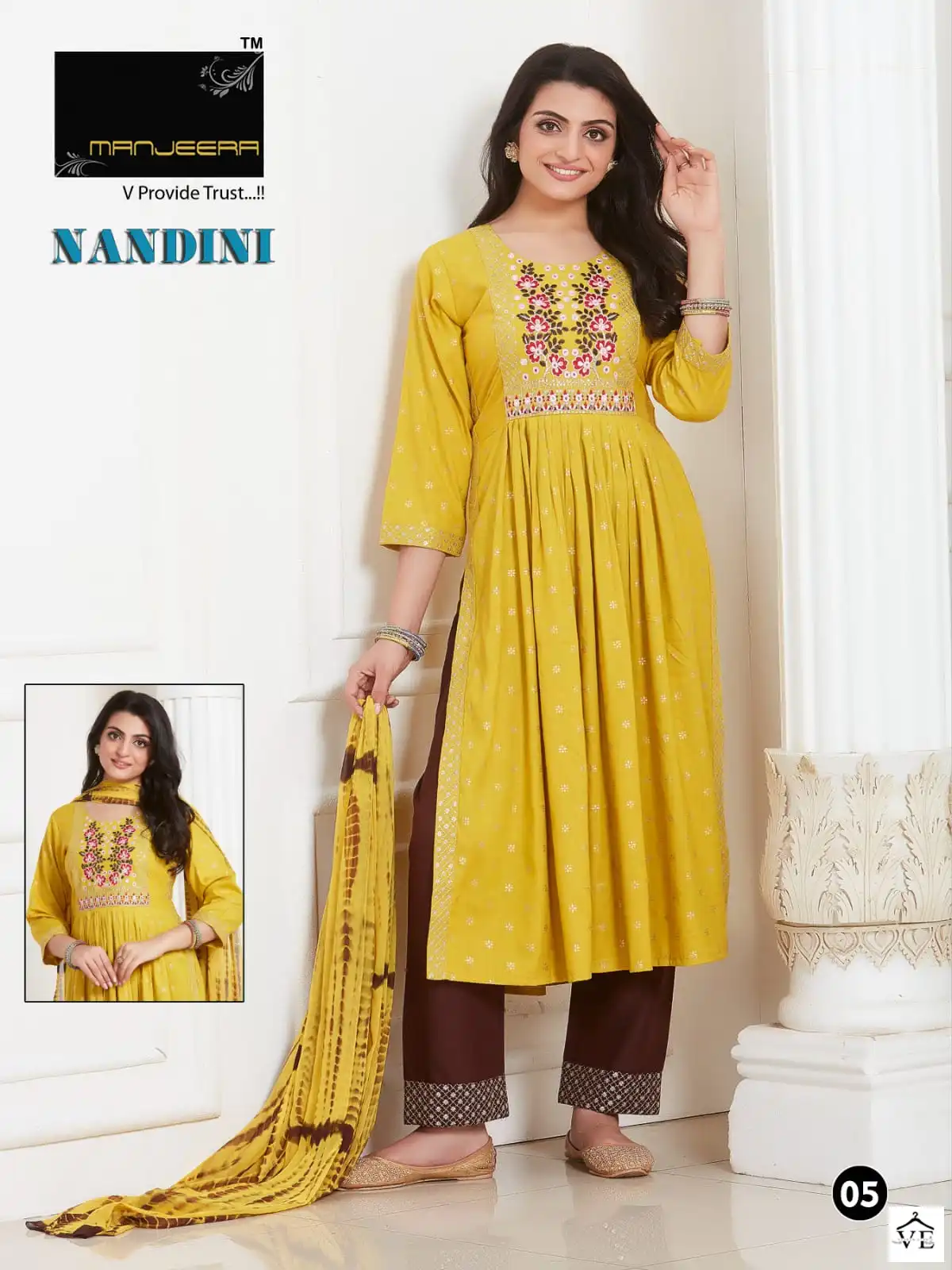 Manjeera Nandani Nyra Capsule Wholesale Readymade Salwar Suit Catalog — Wholesale Salwar Suits, MPA wholesale from Surat - Gallery Image 6