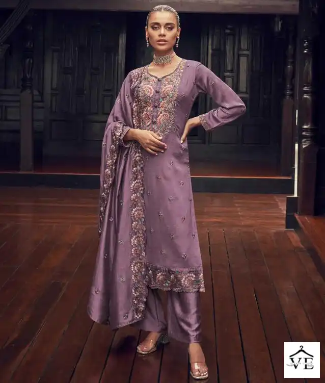 Aashirwad Manya Silk Wholesale Designer Salwar Suit Catalog — Wholesale Salwar Suits, Aashirwad Creation wholesale from Surat — view 1