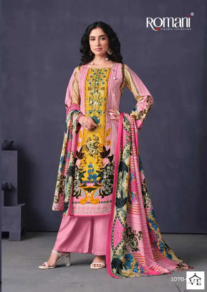 Romani Mareena Vol 12 Premium Soft Cotton Wholesale Pakistani Suit Catalog — Wholesale Salwar Suits, MPA wholesale from Surat - Gallery Image 4