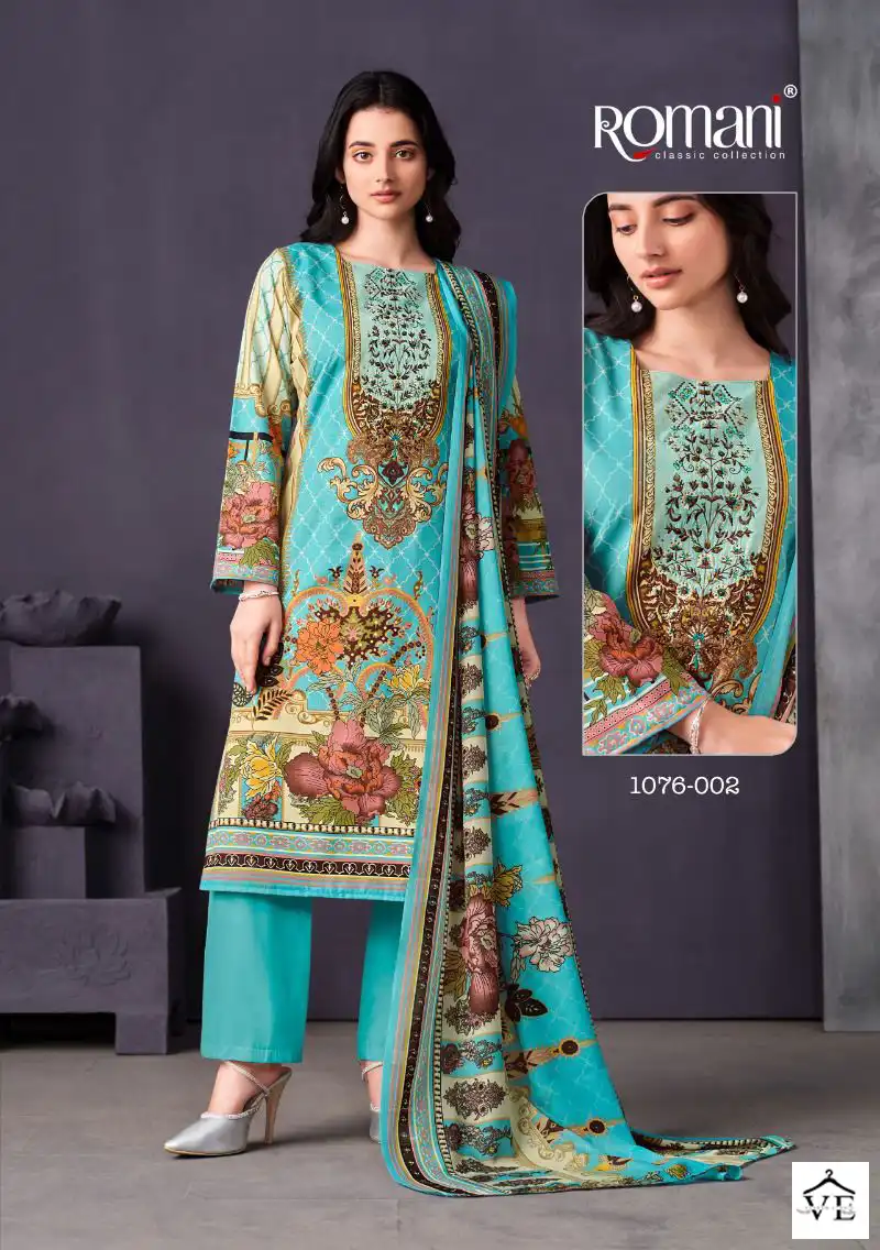 Romani Mareena Vol 12 Premium Soft Cotton Wholesale Pakistani Suit Catalog — Wholesale Salwar Suits, MPA wholesale from Surat - Gallery Image 8