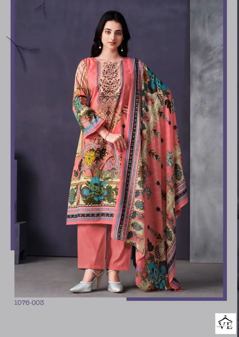 Romani Mareena Vol 12 Premium Soft Cotton Wholesale Pakistani Suit Catalog — Wholesale Salwar Suits, MPA wholesale from Surat - Gallery Image 2