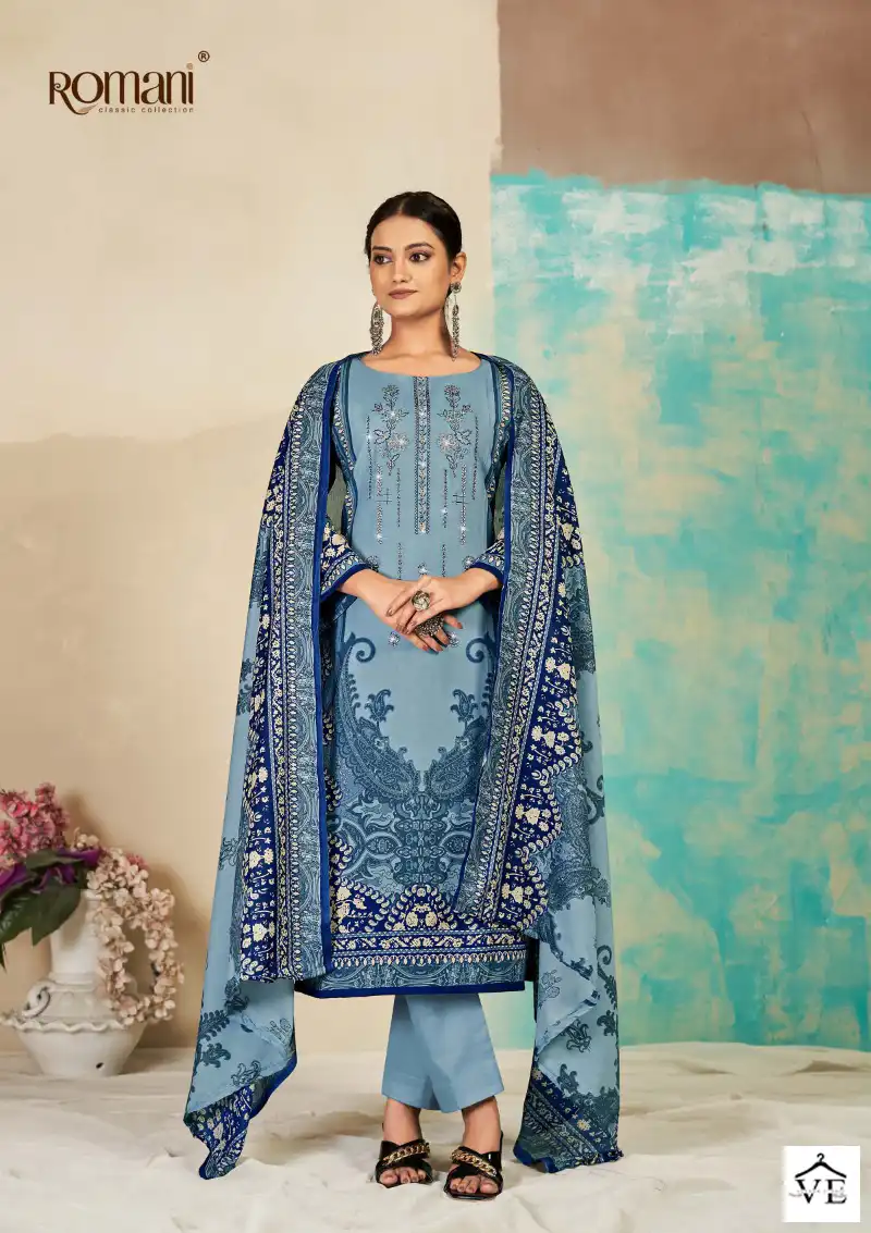 Romani Mareena Vol 15 Premium Soft Cotton Wholesale Salwar Suit Catalog — Wholesale Salwar Suits, MPA wholesale from Surat - Gallery Image 3