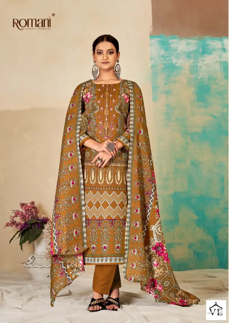 Romani Mareena Vol 15 Premium Soft Cotton Wholesale Salwar Suit Catalog — Wholesale Salwar Suits, MPA wholesale from Surat - Gallery Image 4