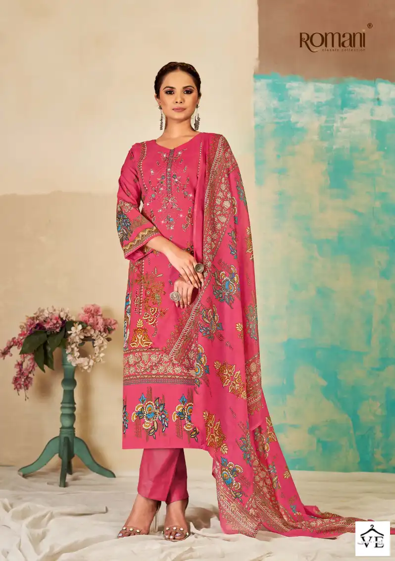 Romani Mareena Vol 15 Premium Soft Cotton Wholesale Salwar Suit Catalog — Wholesale Salwar Suits, MPA wholesale from Surat - Gallery Image 5