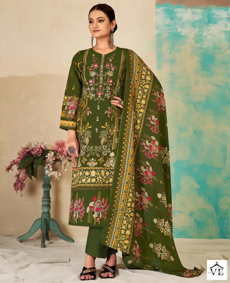 Romani Mareena Vol 15 Premium Soft Cotton Wholesale Salwar Suit Catalog — Wholesale Salwar Suits, MPA wholesale from Surat — view 1