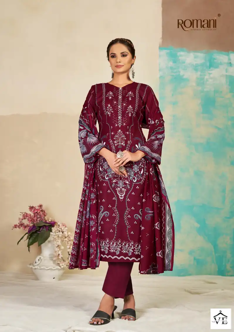 Romani Mareena Vol 15 Premium Soft Cotton Wholesale Salwar Suit Catalog — Wholesale Salwar Suits, MPA wholesale from Surat - Gallery Image 8