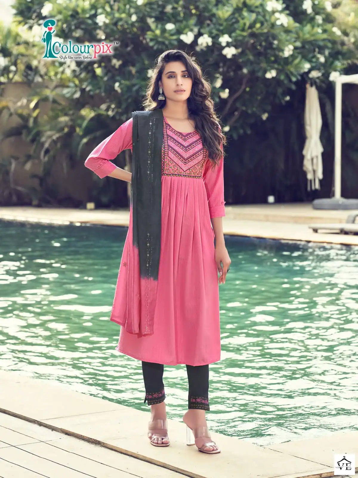Colourpix Mastani Vol 2 Heavy Fancy Viscose Rayon Wholesale Readymade Suits Catalog — Wholesale Salwar Suits, MPA wholesale from Surat - Gallery Image 5