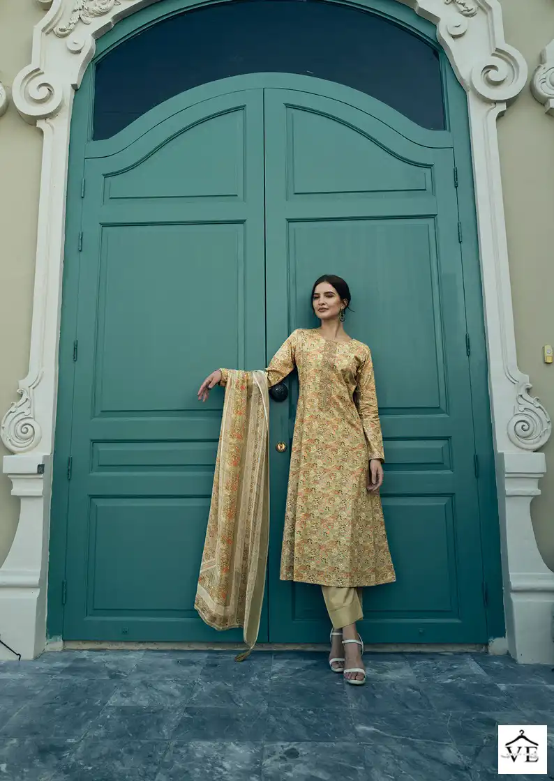 Prm Trendz Matsya Pure Lawn Cotton Wholesale Designer Salwar Suit Catalog — Wholesale Salwar Suits, MPA wholesale from Surat - Gallery Image 2
