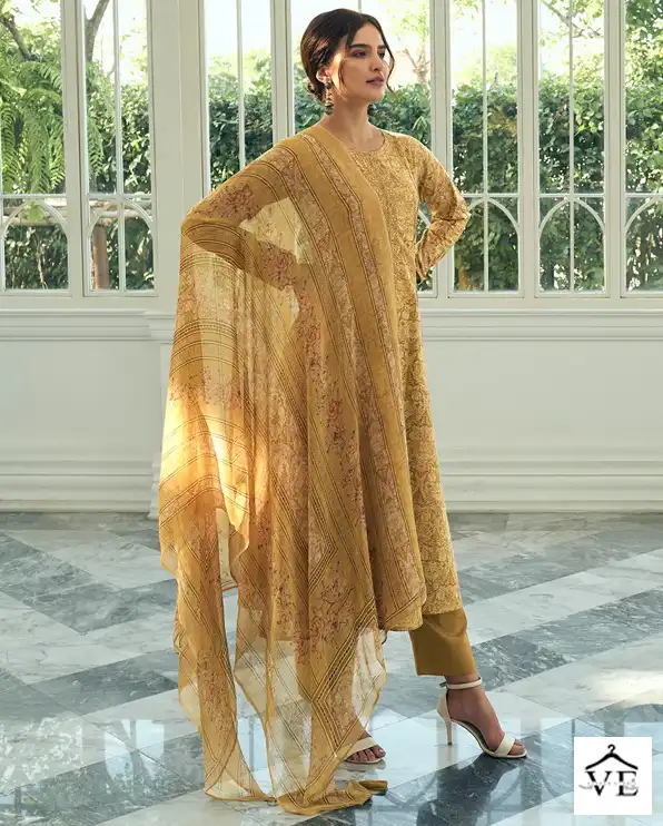 Prm Trendz Matsya Pure Lawn Cotton Wholesale Designer Salwar Suit Catalog — Wholesale Salwar Suits, MPA wholesale from Surat — view 1