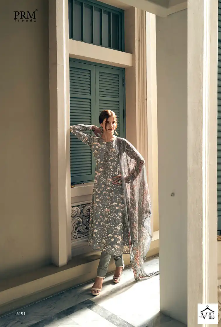 Prm Trendz Matsya Pure Lawn Cotton Wholesale Designer Salwar Suit Catalog — Wholesale Salwar Suits, MPA wholesale from Surat - Gallery Image 9