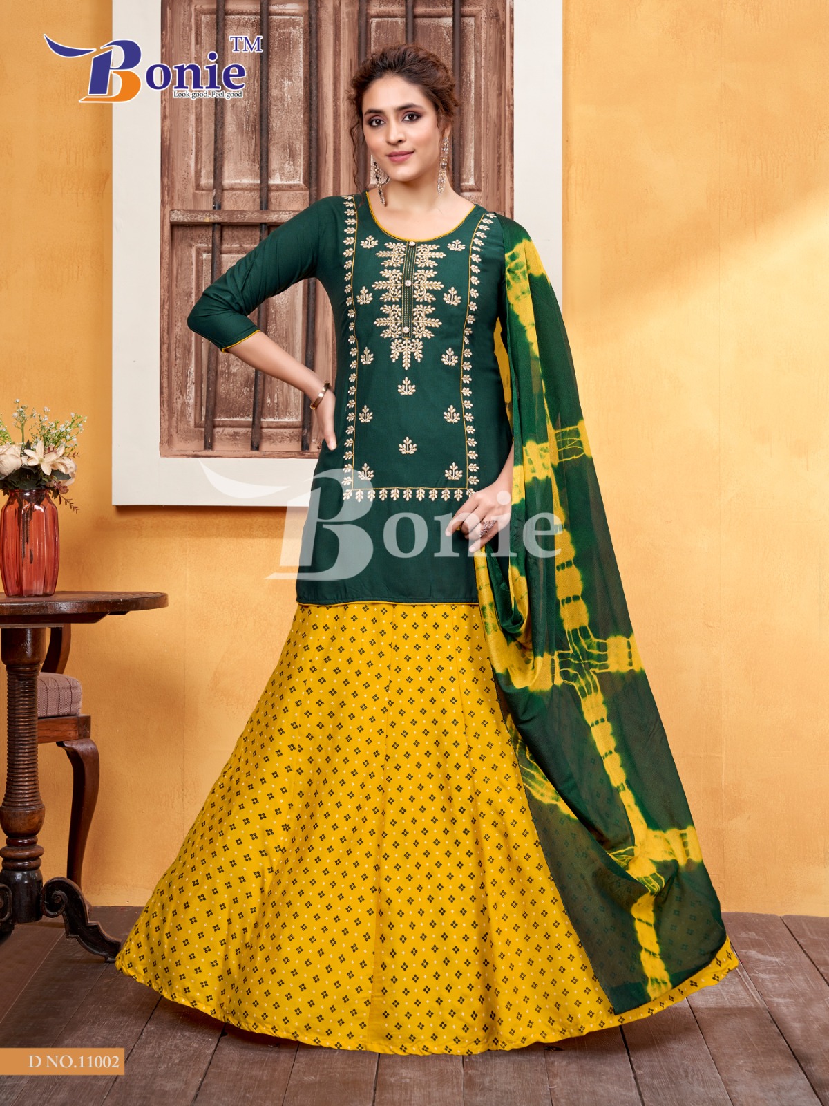 Bonie Meera Vol 11 Rayon Wholesale Readymade Salwar Suit Catalog — Wholesale Salwar Suits, bonie wholesale from Surat - Gallery Image 2