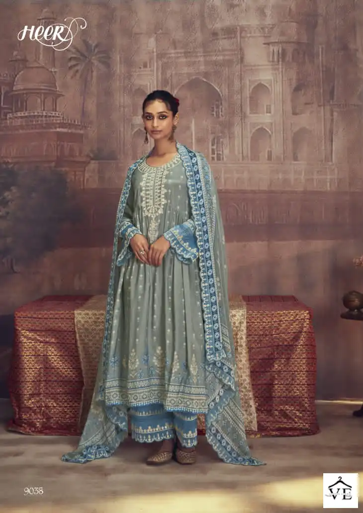 Kimora Heer Mehboob Premium Fabric Wholesale Salwar Suit Catalog — Wholesale Salwar Suits, MPA wholesale from Surat — view 7