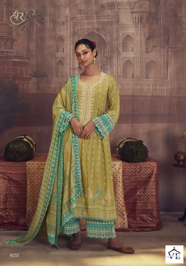 Kimora Heer Mehboob Premium Fabric Wholesale Salwar Suit Catalog — Wholesale Salwar Suits, MPA wholesale from Surat — view 8