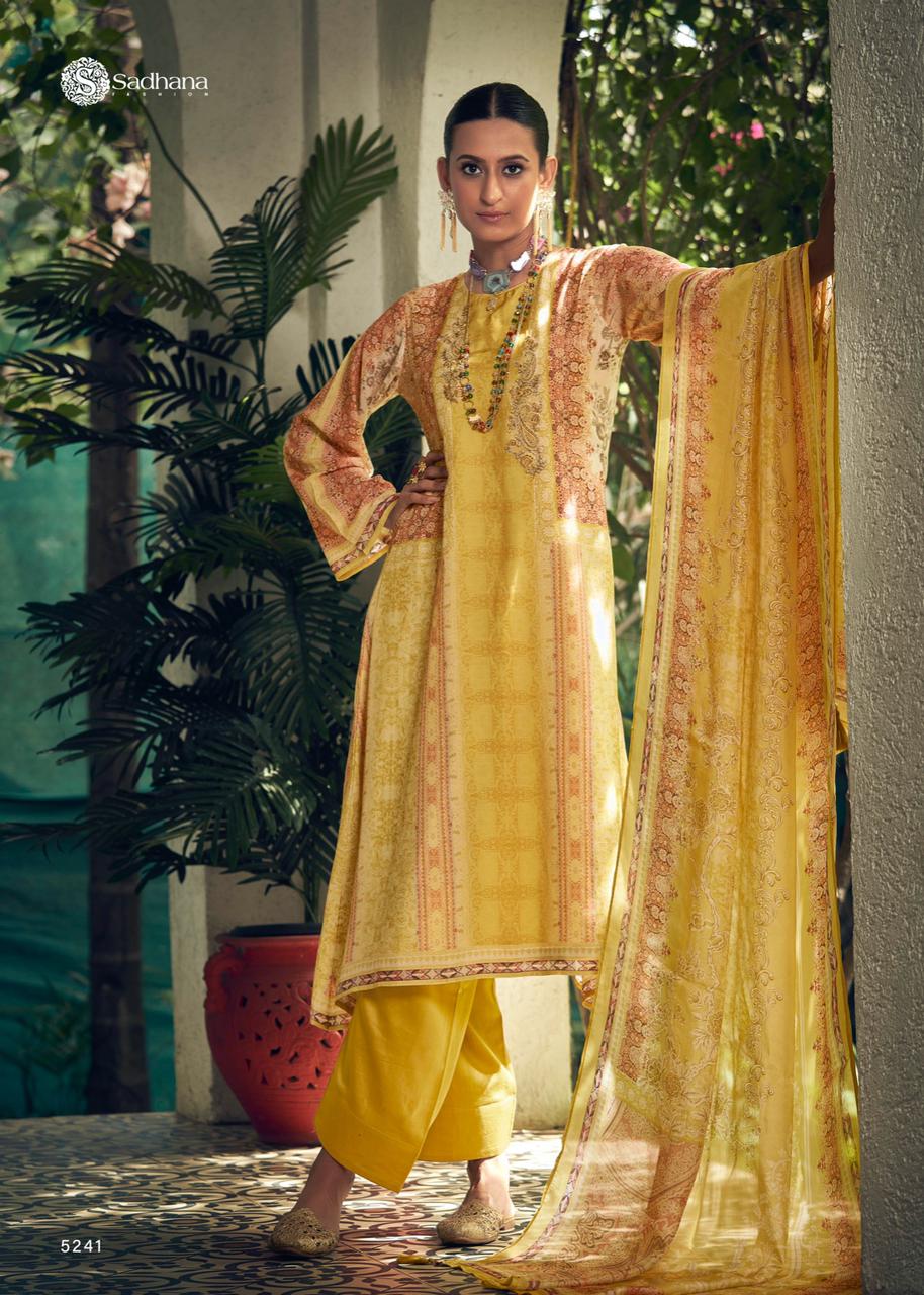 Sadhana Mehtaab Vol 4 Pure Jam Cotton Wholesale Designer Salwar Suit Catalog — Wholesale Salwar Suits, MPA wholesale from Surat - Gallery Image 3