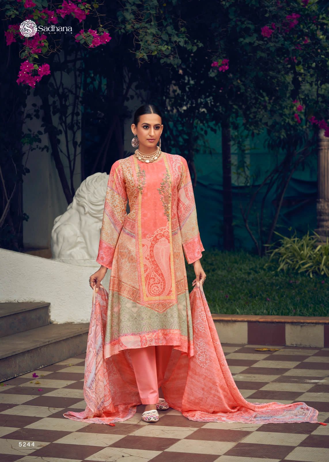 Sadhana Mehtaab Vol 4 Pure Jam Cotton Wholesale Designer Salwar Suit Catalog — Wholesale Salwar Suits, MPA wholesale from Surat - Gallery Image 4