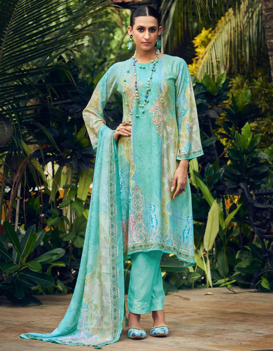 Sadhana Mehtaab Vol 4 Pure Jam Cotton Wholesale Designer Salwar Suit Catalog — Wholesale Salwar Suits, MPA wholesale from Surat — view 1