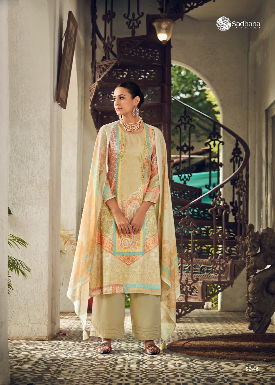 Sadhana Mehtaab Vol 4 Pure Jam Cotton Wholesale Designer Salwar Suit Catalog — Wholesale Salwar Suits, MPA wholesale from Surat - Gallery Image 7