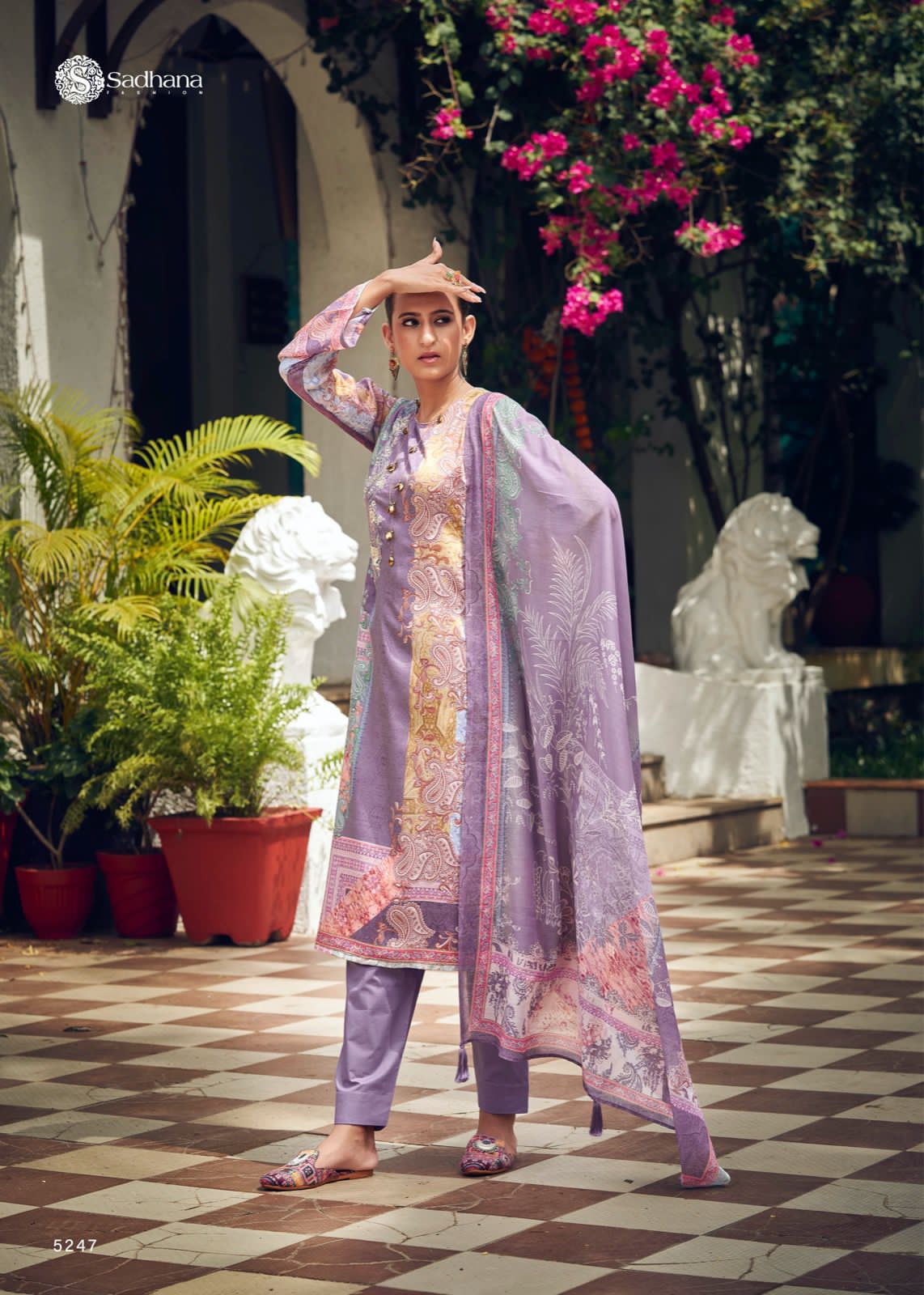 Sadhana Mehtaab Vol 4 Pure Jam Cotton Wholesale Designer Salwar Suit Catalog — Wholesale Salwar Suits, MPA wholesale from Surat - Gallery Image 8