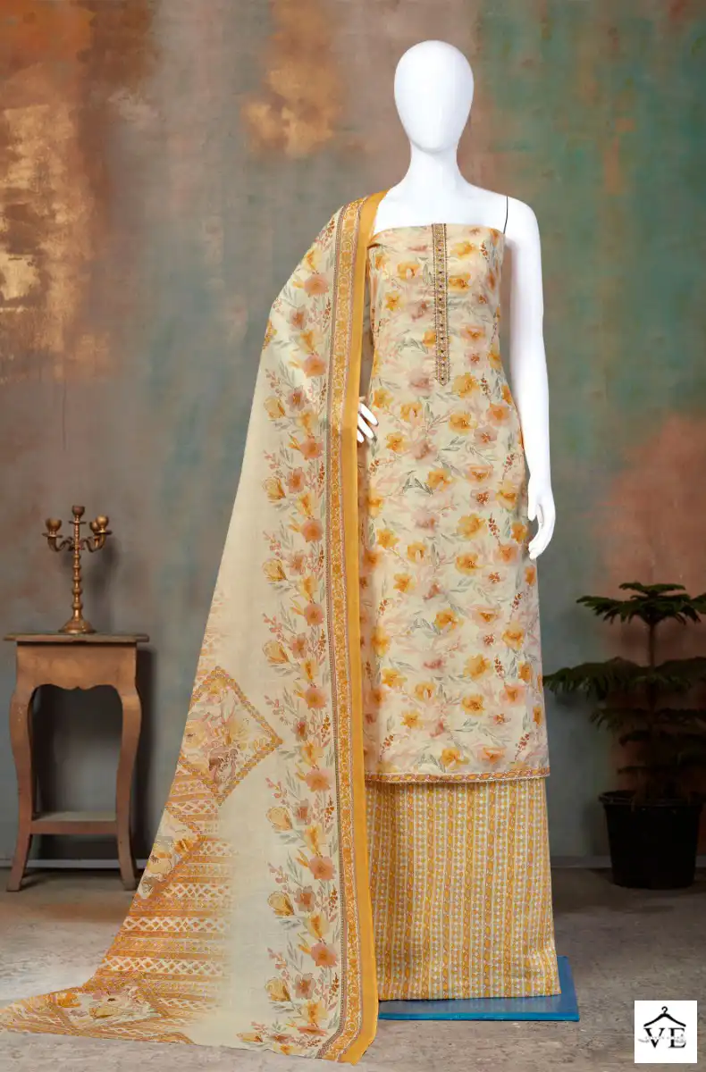 Bipson Mercedes 2038 Pure Cotton Wholesale Readymade Suits Catalog — Wholesale Salwar Suits, MPA wholesale from Surat - Gallery Image 2