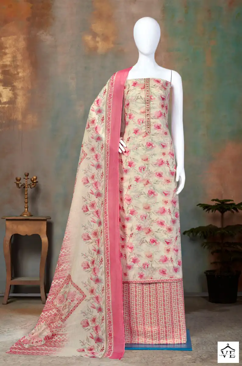 Bipson Mercedes 2038 Pure Cotton Wholesale Readymade Suits Catalog — Wholesale Salwar Suits, MPA wholesale from Surat - Gallery Image 3