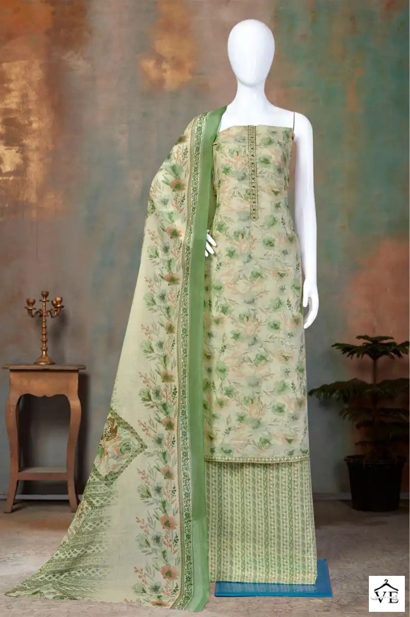 Bipson Mercedes 2038 Pure Cotton Wholesale Readymade Suits Catalog — Wholesale Salwar Suits, MPA wholesale from Surat - Gallery Image 4