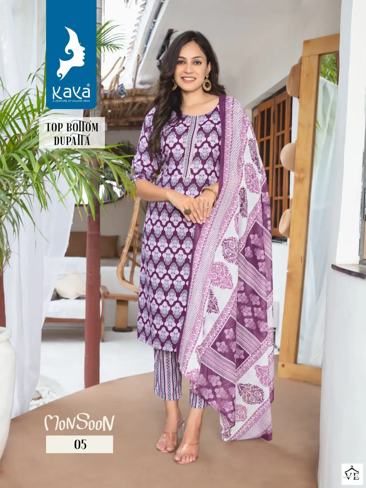 Kaya Monsoon Rayon Wholesale Readymade Suits Catalog — Wholesale Salwar Suits, MPA wholesale from Surat - Gallery Image 6