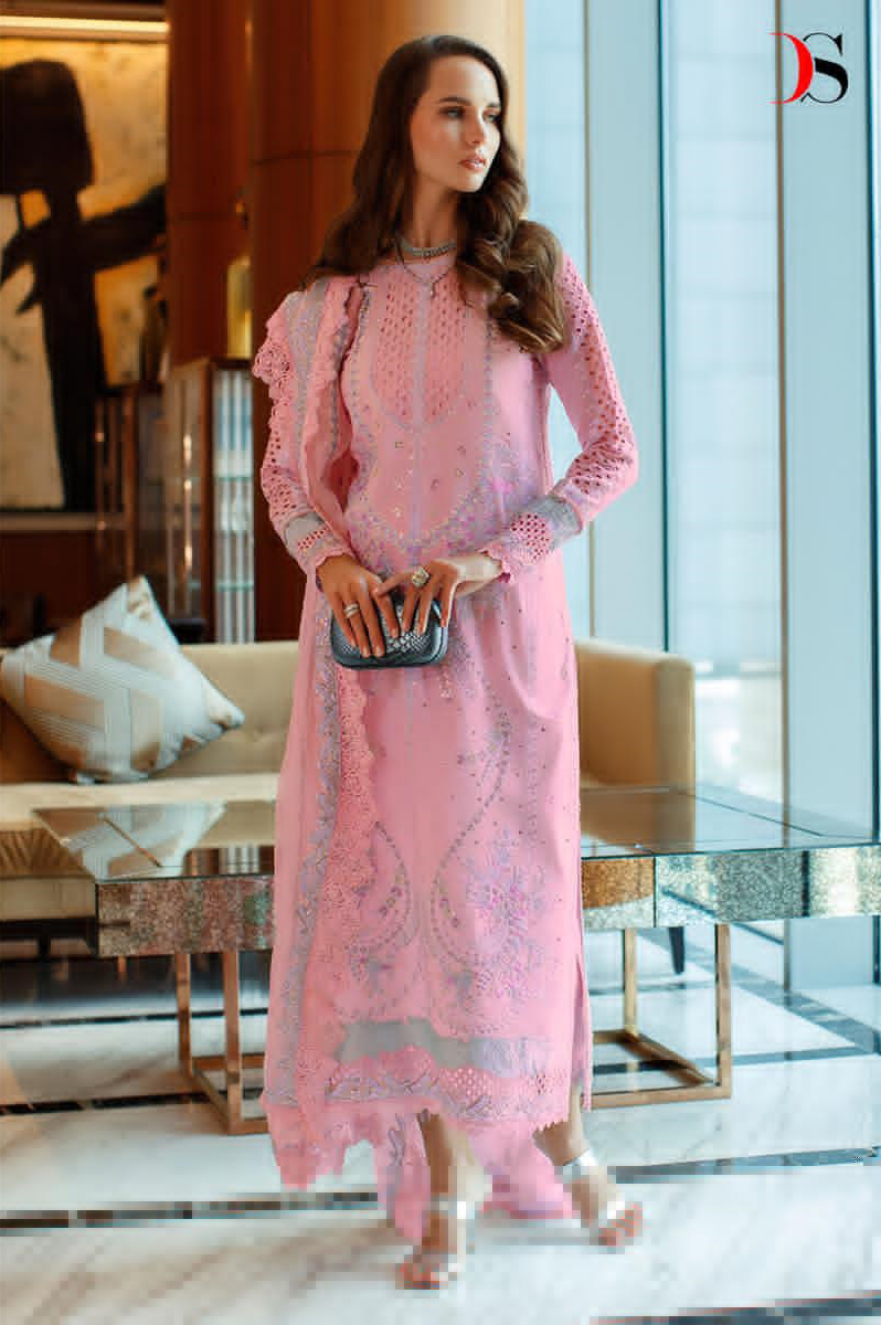 Deepsy Suits Mushq Luxury Lawn 23 2 Pure Cambric Cotton Wholesale Pakistani Salwar Suit Catalog — Wholesale Salwar Suits, MPA wholesale from Surat - Gallery Image 2