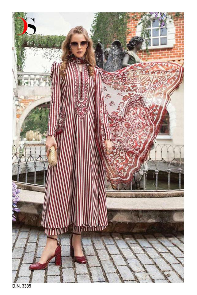 Deepsy Suits Mariab Mprint Spring Summer 23-3 Pure Cotton Print Wholesale Pakistani Salwar Suit Catalog — Wholesale Salwar Suits, MPA wholesale from Surat - Gallery Image 5