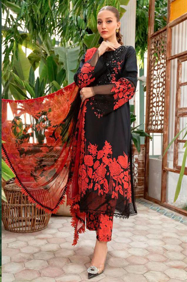 Deepsy Suits Mariab Mprint Spring Summer 23-3 Pure Cotton Print Wholesale Pakistani Salwar Suit Catalog — Wholesale Salwar Suits, MPA wholesale from Surat - Gallery Image 6