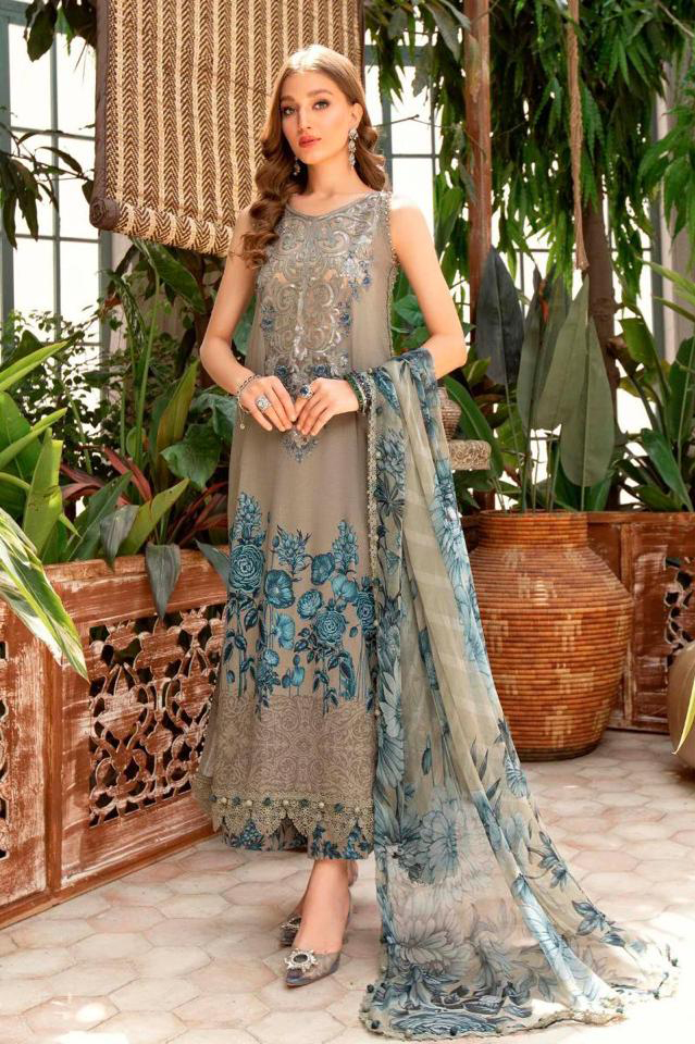 Deepsy Suits Mariab Mprint Spring Summer 23-3 Pure Cotton Print Wholesale Pakistani Salwar Suit Catalog — Wholesale Salwar Suits, MPA wholesale from Surat - Gallery Image 7