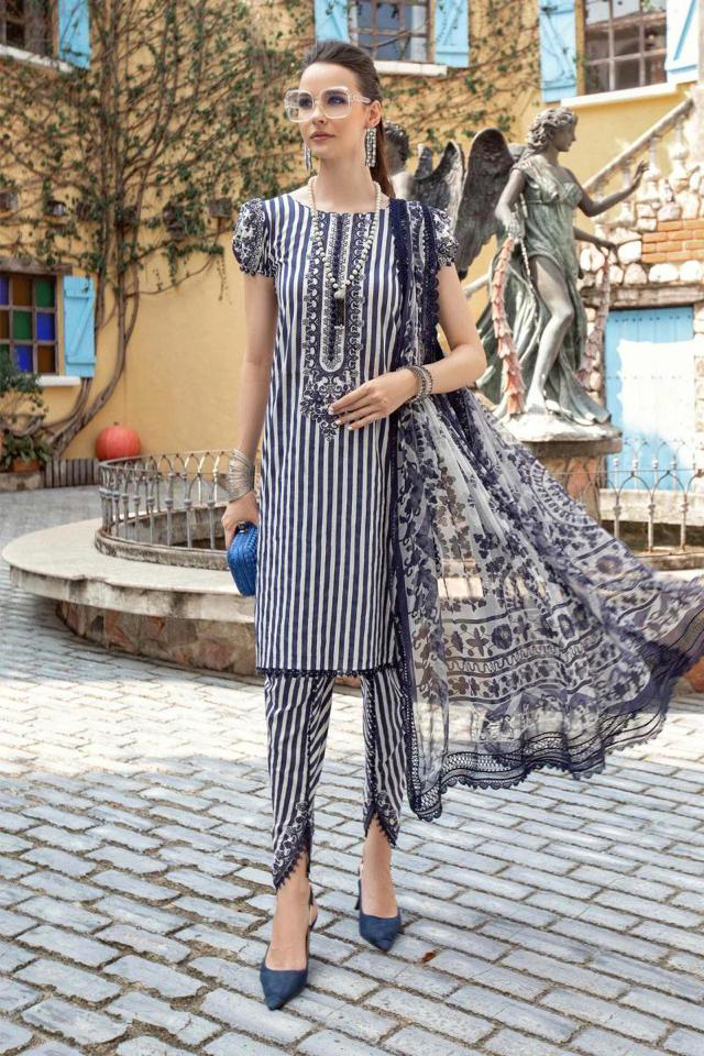 Deepsy Suits Mariab Mprint Spring Summer 23-3 Pure Cotton Print Wholesale Pakistani Salwar Suit Catalog — Wholesale Salwar Suits, MPA wholesale from Surat - Gallery Image 8